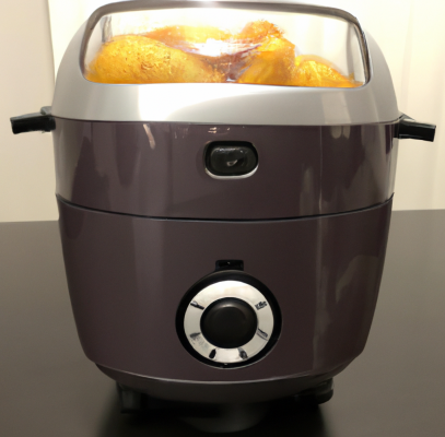 air fryer on a table